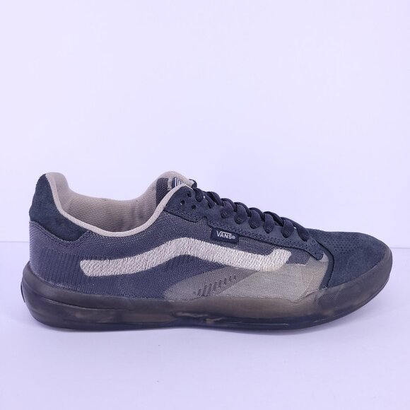 Vans Off The Wall Ultimate Waffle Skate Shoes 721356 Black/Gray Men’s Size 10 - Picture 1 of 15